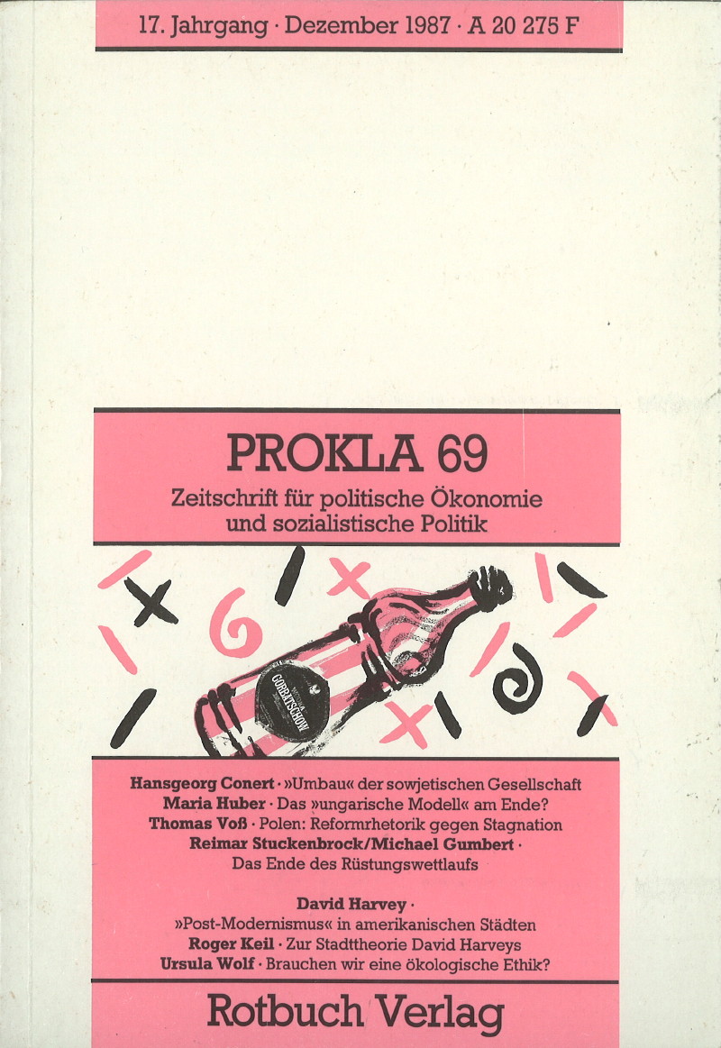 					Ansehen Bd. 17 Nr. 69 (1987): Reformen in Osteuropa
				