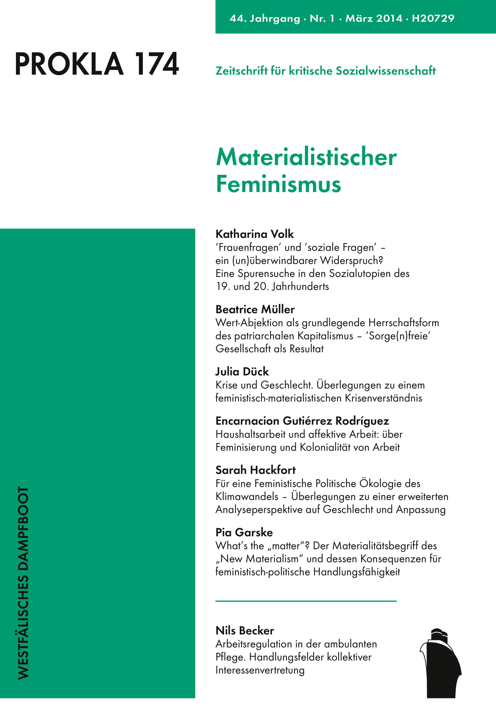 					Ansehen Bd. 44 Nr. 174 (2014): Materialistischer Feminismus
				